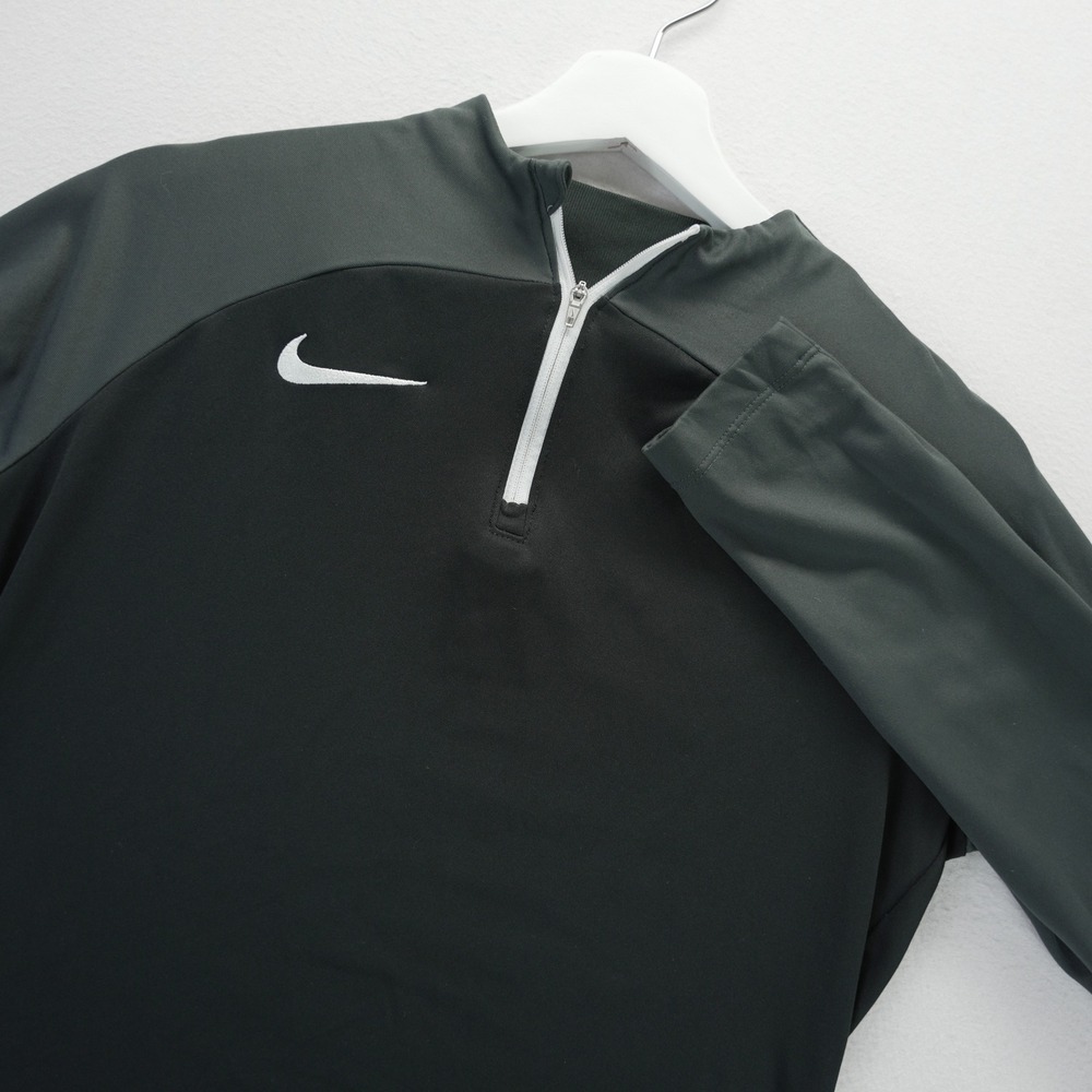 Nike Kids Dri-FIT Academy‎ Soccer Drill Top Black Grey DH9246-011 Small